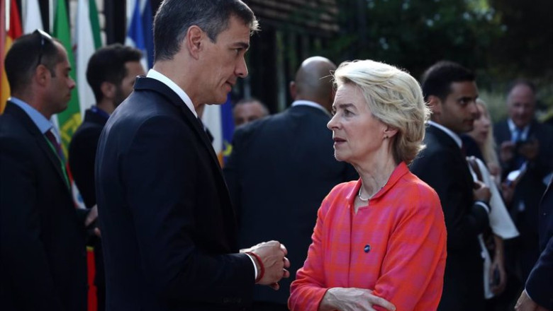 ep archivo el presidente del gobierno pedro sanchez y la presidenta de la comision europea ursula ep archivo el presidente del gobierno pedro sanchez y la presidenta de la comision europea ursula