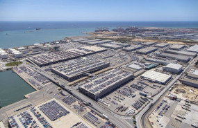 ep archivo   terminales de vehiculos en el puerto de barcelona