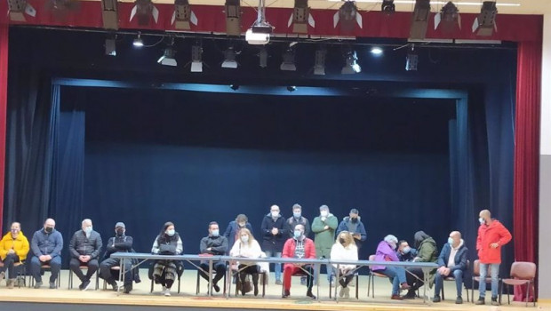 ep asamblea de trabajadores de nueva pescanova el 13 de febrero de 2022 en el centro sociocultural