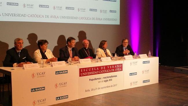 Ávila: Catala En La Mesa De La Escuela De Verano De La UCAV | EUROPA PRESS ep avila catalala mesala escuelaveranola ucav