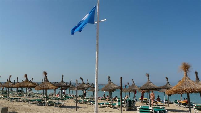 Bandera azul en playa de Palma | CORT ep bandera azulplayapalma
