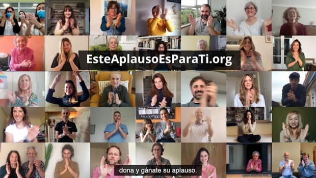 ep campana este aplauso es para ti de la ong grandes amigos