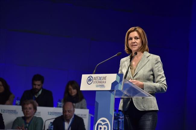 Cospedal en el Congreso del PP de Extremadura | PP ep cospedalcongresoppextremadura