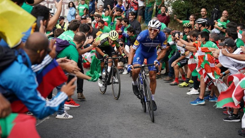 ep el belga philippe gilbert deceuninck-quick step en plena etapa