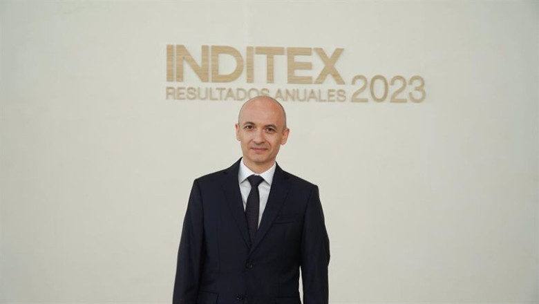 ep el consejero delegado de inditex oscar garcia maceiras durante la presentacion de los resultados 20240314103903
