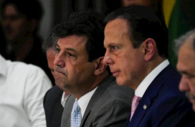 ep el ministro de salud de brasil luiz henrique mandetta izqda