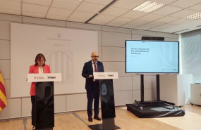ep el presidente de adif luis pedro marco y la consellera de territorio vivienda y transicion