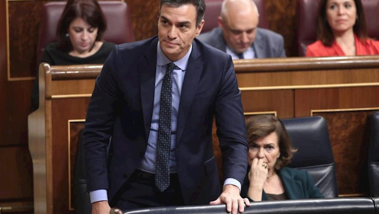El presidente del Gobierno en funciones, Pedro Sánchez | Eduardo Parra - Europa Press ep el presidente del gobierno en funciones pedro sanchez jura acatar la constitucion durante la