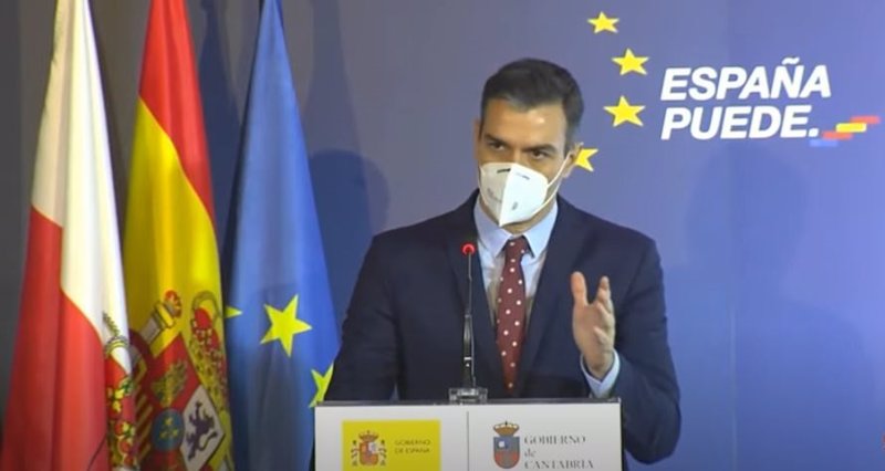 ep el presidente del gobierno pedro sanchez presenta el plan de recuperacion en cantabria ep el presidente del gobierno pedro sanchez presenta el plan de recuperacion en cantabria