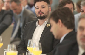 ep el protavoz de erc en el congreso gabriel rufian asiste al desayuno informativo de europa press