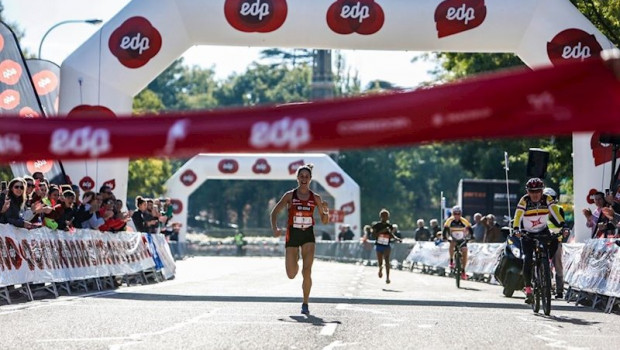 ep elena loyo campeona de espana se hace con la victoria en la cuarta edicion del edp medio maraton