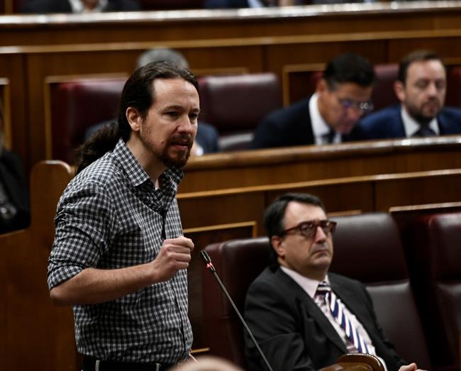 Foto de archivo de Pablo Iglesias, secretario general de Podemos | Europa Press ep fotoarchivopablo iglesias secretario generalpodemos