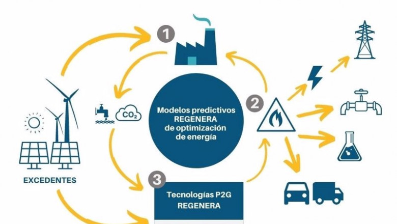 Imagen cedida del esquema del Proyecto Regenera. | PROYECTO REGENERA ep imagen cedida del esquema del proyecto regenera