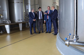 ep inauguracion de las nuevas instalaciones de la almazara de la cooperativa santo cristo de la