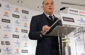 ep javier tebas desayunos deportivos europa press