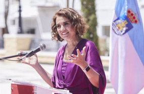 ep la ministra de hacienda maria jesus montero durante la inauguracion del monumento a nebrija en la ep la ministra de hacienda maria jesus montero durante la inauguracion del monumento a nebrija en la