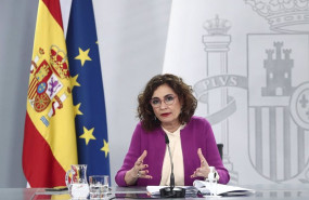 ep la ministra de hacienda y portavoz del gobierno maria jesus montero durante una rueda de prensa 20210330160405