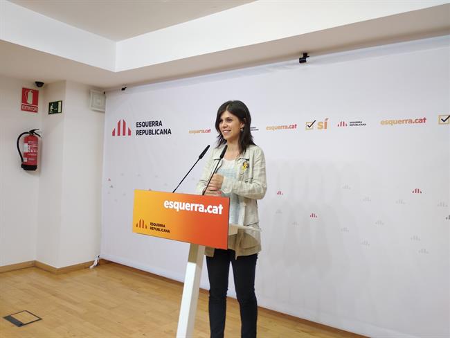 La portavoz de ERC, Marta Vilalta | EUROPA PRESS ep la portavozerc marta vilalta 20180625134302