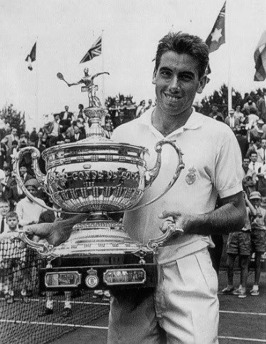 ep manolo santana en el triunfo de 1970 en el trofeo conde de godo