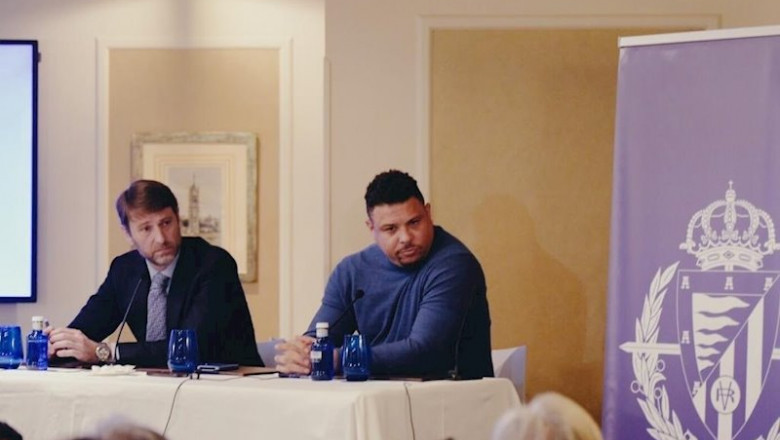ep ronaldo y carlos suarez explican el proyecto del real valladolid ep ronaldo y carlos suarez explican el proyecto del real valladolid