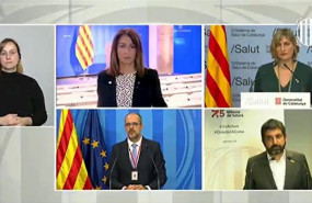 ep rueda de prensa telematica de la generalitat sobre coronavirus con los consellers meritxell budo
