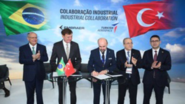 ep turkish aerospace y embraer exploran las oportunidades de produccion del e2 en turquia