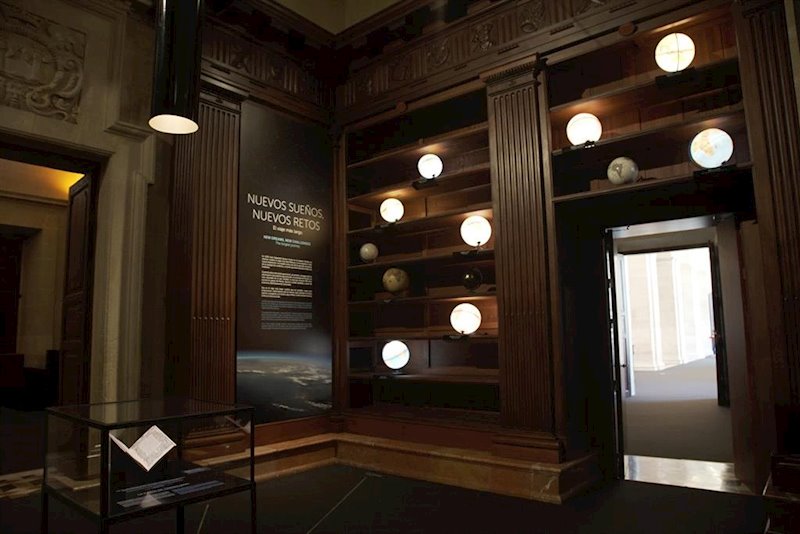 ep una de las salas de la exposicion el viaje mas largo la primera vuelta al mundo ep una de las salas de la exposicion el viaje mas largo la primera vuelta al mundo