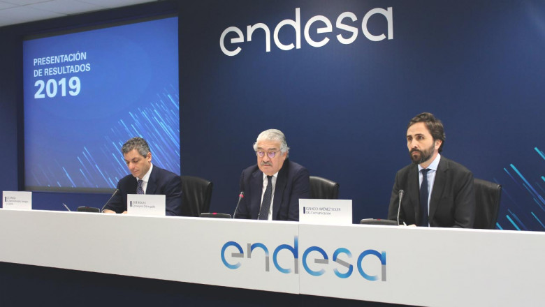 José Bogas en la presentación de resultados (Endesa) | Alberto Sánchez - Bolsamanía josé bogas en la presentación de resultados (endesa)