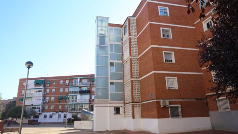 ep archivo ascensor exterior en leganes madrid ep archivo ascensor exterior en leganes madrid