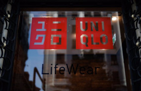ep archivo   escaparate de una tienda de uniqlo en la gran via la segunda que abre en madrid a 5 de