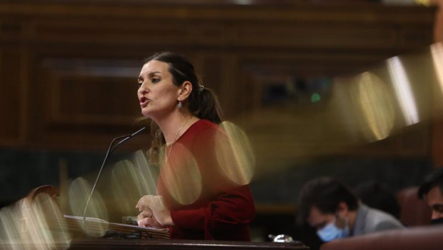 ep archivo   la diputada de ciudadanos sara gimenez interviene durante una sesion plenaria en el