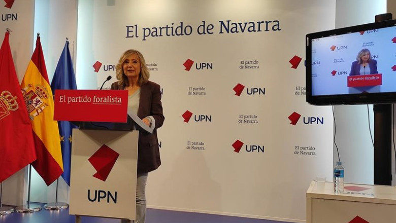 Archivo - La presidenta de UPN, Cristina Ibarrola. | EUROPA PRESS - Archivo ep archivo la presidenta de upn cristina ibarrola