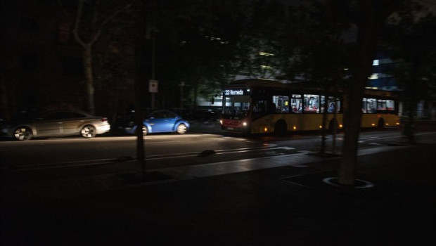 ep archivo   las calles de la ciudad sin luz durante el apagon a 28 de abril de 2025 en barcelona