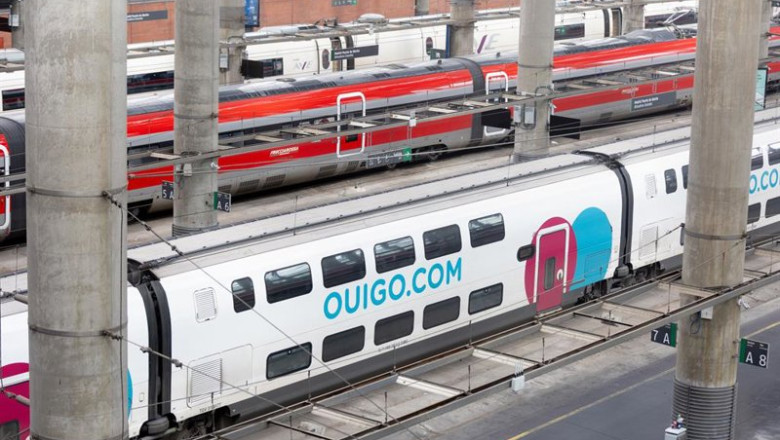 ep archivo   trenes de ouigo iryo y renfe en la estacion de atocha