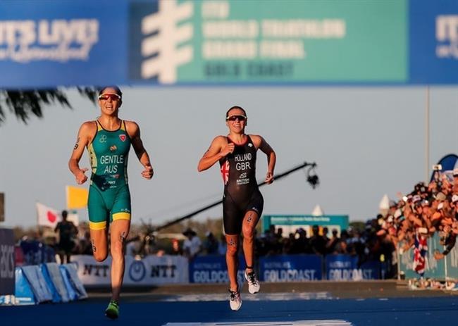 Ashleigh Gentle Vicky Holland triatlón Series Mundiales Gold Coast | WAGNER ARAUJO/ITU MEDIA ep ashleigh gentle vicky holland triatlon series mundiales gold coast