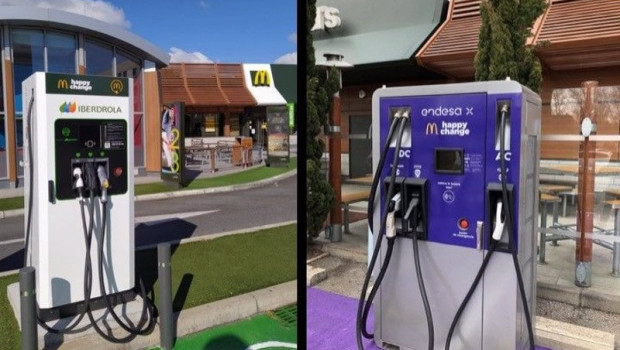 ep cargadores rapidos de vehiculos electricos de mcdonalds