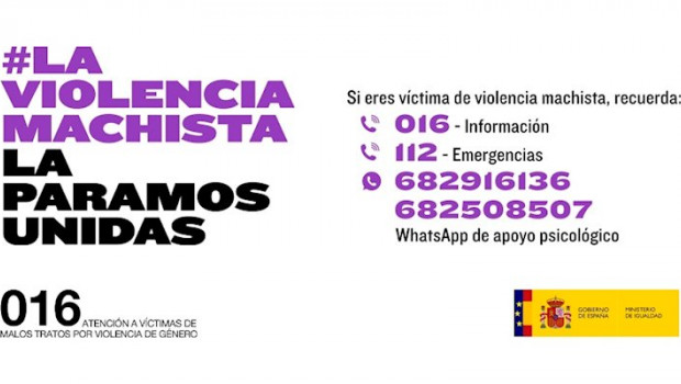 ep cartel de la campana de sensibilizacion laviolenciamachistalaparamosunidas impulsada por el