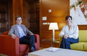 ep el alcalde de madrid jose luis martinez almeida y la ministra de vivienda y agenda urbana isabel
