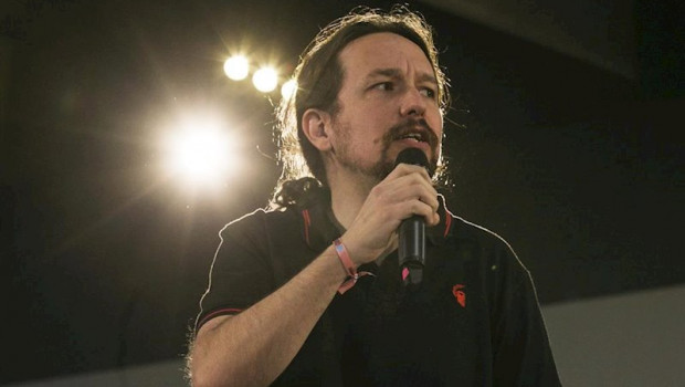 ep el candidato de unidas podemos a la presidencia del gobierno pablo iglesias c durante su