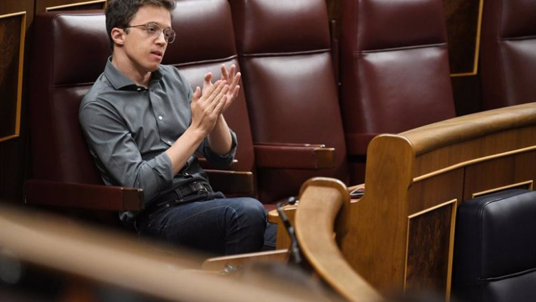 ep el lider de mas pais inigo errejon durante una sesion plenaria en el congreso de los diputados a ep el lider de mas pais inigo errejon durante una sesion plenaria en el congreso de los diputados a