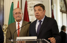 ep el ministro de agricultura pesca y alimentacion en funciones luis planas interviene en una rueda