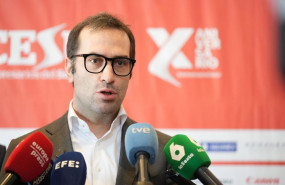 ep el ministro de economia comercio y empresa carlos cuerpo atiende a los medios tras el acto