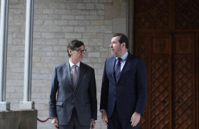 ep el ministro de transportes y movilidad sostenible oscar puente d y el presidente de la