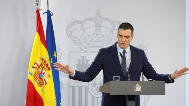 ep el presidente del gobierno pedro sanchez interviene en rueda de prensa tras la reunion del