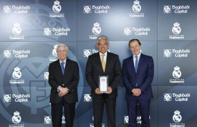 ep enrique sanchez vicepresidente ejecutivo de la fundacion real madrid baihas baghdadi fundador y