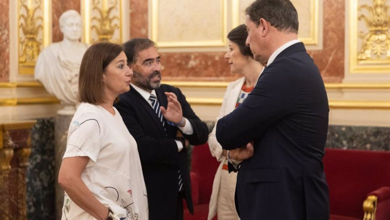 ep i d la presidenta del congreso de los diputados francina armengol el portavoz del pp en el