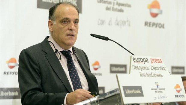 ep javier tebas presidentelaligalos desayunos deportivosep