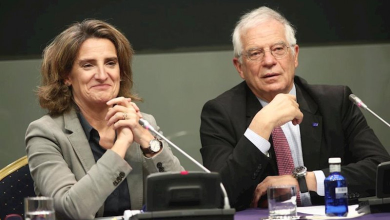 La ministra de Transición Ecológica en funciones, Teresa Ribera, y el ministro en de Asuntos Exteriores en funciones, Josep Borrell, durante la presentación de la COP25 | Eduardo Parra - Europa Press ep la ministra de transicion ecologica en funciones teresa ribera y el ministro en de asuntos 20191128192503