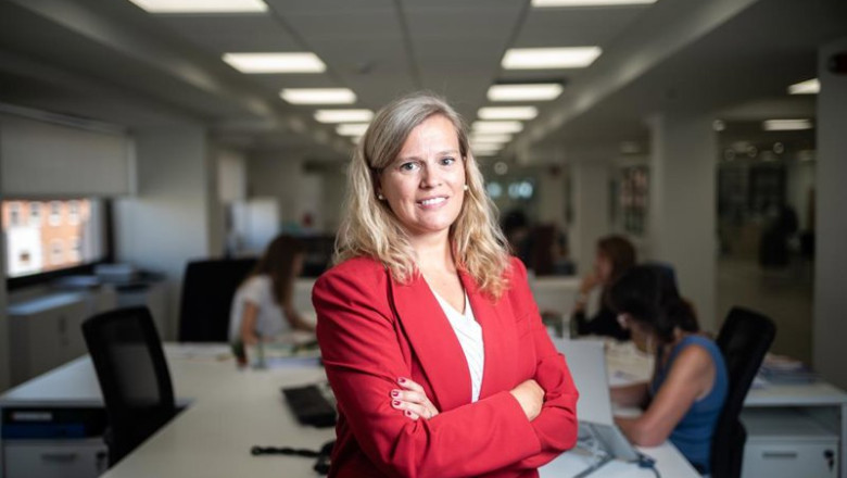 La nueva directora del Departamento de Industria Energía, Medio Ambiente y Clima de CEOE, Cristina Riestra | DANIEL G. MATA ep la nueva directora del departamento de industria energia medio ambiente y clima de ceoe cristina