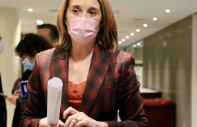 ep la portavoz del pp en el congreso cuca gamarra comparece en una rueda de prensa de portavoces en